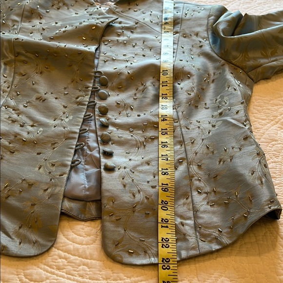 Beaded High Neck Jacket+ Sleeveless Maxi Sheath Dress Formal Set Womens 10 - Picture 9 of 16